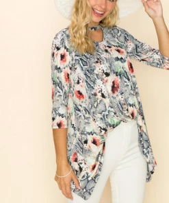 Boutique Simplified Garden Of Eden Choker Top