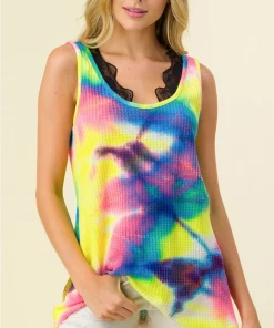 Boutique Simplified 80's Remix Tie Dye Tank 20 Boutique Simplified 80's Remix Tie Dye Tank