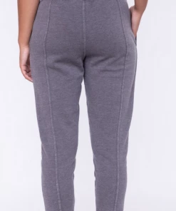 Grey House Goods M Burnout Wash Pintuck Jogger