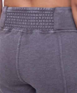 Grey House Goods M Burnout Wash Pintuck Jogger