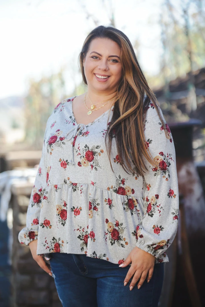 Boutique Simplified Secret Garden Hacci Peplum 1 Boutique Simplified Secret Garden Hacci Peplum