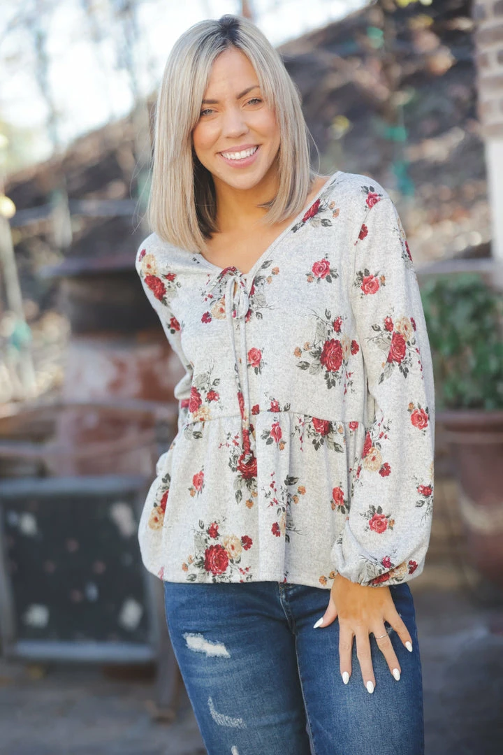 Boutique Simplified Secret Garden Hacci Peplum 2 Boutique Simplified Secret Garden Hacci Peplum