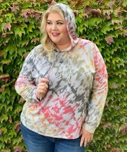 Boutique Simplified Splash Of Fall Hoodie