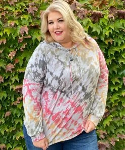 Boutique Simplified Splash Of Fall Hoodie