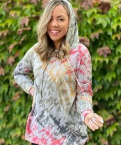 Boutique Simplified Splash Of Fall Hoodie