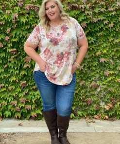 Boutique Simplified Sweet Symphony Of Roses Hi Lo Tunic 21 Boutique Simplified Sweet Symphony Of Roses Hi Lo Tunic