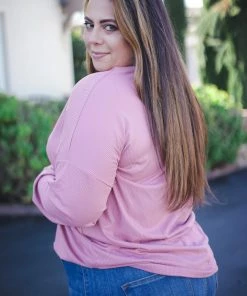 Boutique Simplified Total Sweetheart Long Sleeve Top