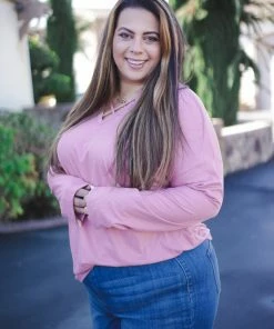 Boutique Simplified Total Sweetheart Long Sleeve Top