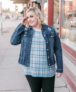 No Ship Drop Ship Best Friends For Life Denim Jacket Tops