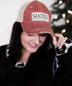 No Ship Drop Ship Santa's Girl, Hat