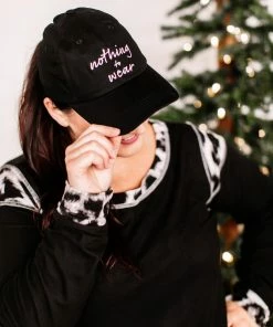 No Ship Drop Ship Nothing To Wear Ponytail Hat Apparel