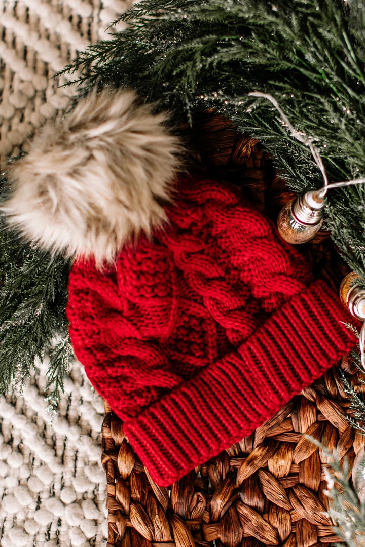 No Ship Drop Ship Apparel You Hat Me At Hello In Red Cable Knit 2 No Ship Drop Ship Apparel You Hat Me At Hello In Red Cable Knit