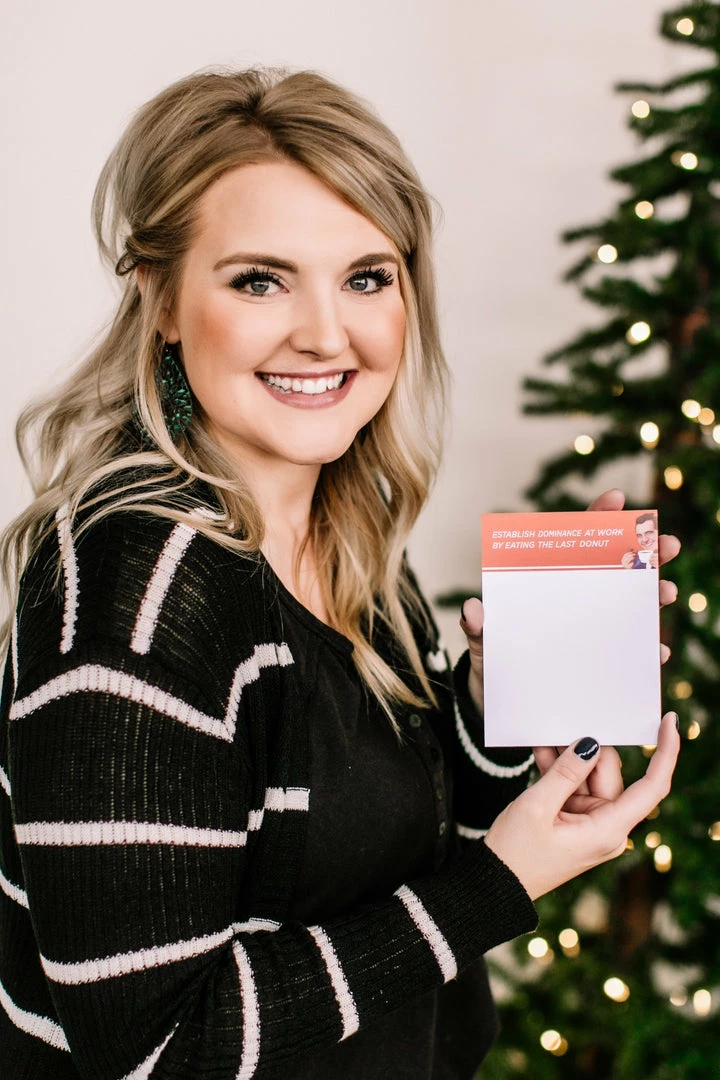 No Ship Drop Ship Eat The Last Donut Advice Notepad 1 No Ship Drop Ship Eat The Last Donut Advice Notepad