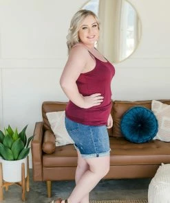 No Ship Drop Ship Oh Cami, My Cami In Wine Apparel