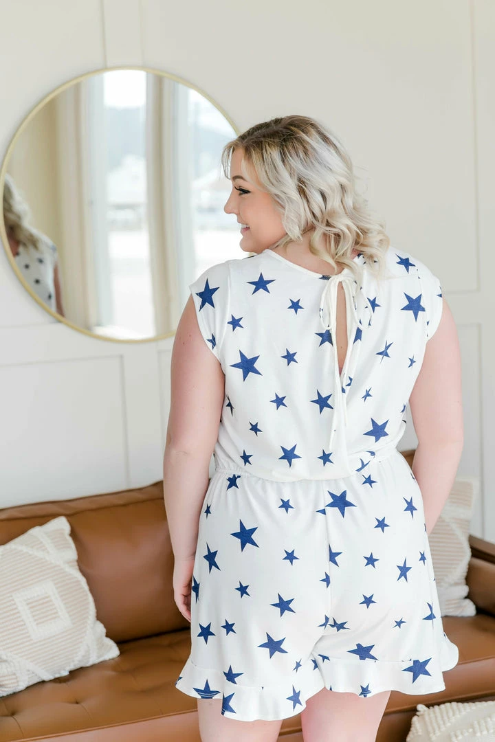 No Ship Drop Ship Apparel When The Stars Go Blue Romper 2 No Ship Drop Ship Apparel When The Stars Go Blue Romper