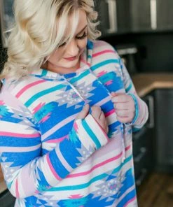 No Ship Drop Ship You Name It Aztec Hoodie