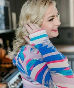 No Ship Drop Ship You Name It Aztec Hoodie