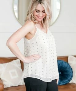 No Ship Drop Ship Stars In Your Eyes Cami In Stone