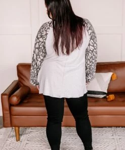 No Ship Drop Ship Apparel Tie Yourself In Leopard Knots Pullover