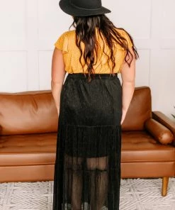 No Ship Drop Ship Apparel I Put A Spell On You Pleated Maxi Skirt