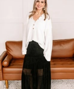 No Ship Drop Ship Apparel I Put A Spell On You Pleated Maxi Skirt