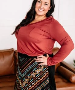 No Ship Drop Ship Big City Nights Embroidered Skirt