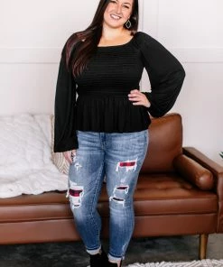 No Ship Drop Ship Apparel Watch Your Every Move Top In Black