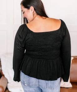 No Ship Drop Ship Apparel Watch Your Every Move Top In Black