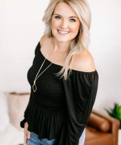 No Ship Drop Ship Watch Your Every Move Top In Black (GHG-S)