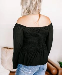 No Ship Drop Ship Apparel Watch Your Every Move Top In Black