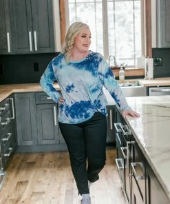 No Ship Drop Ship With A Twist Top In Blue 14 No Ship Drop Ship With A Twist Top In Blue