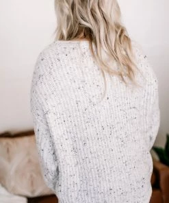 No Ship Drop Ship Apparel In Good Company Speckled Sweater