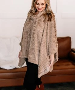 No Ship Drop Ship Are You Fur Real? Poncho Apparel
