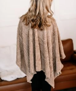 No Ship Drop Ship Are You Fur Real? Poncho Apparel