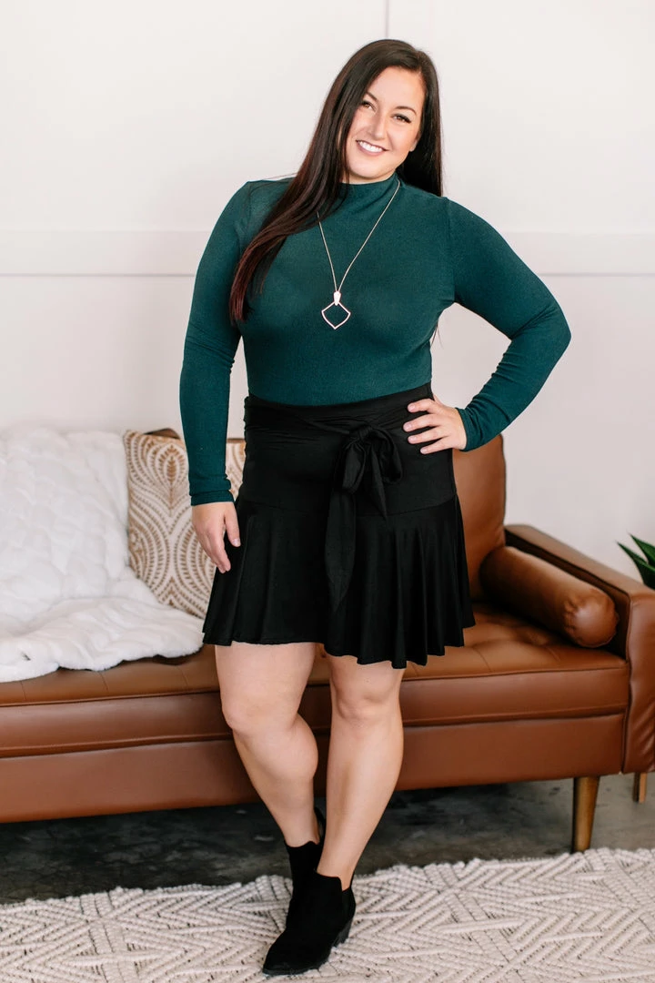 No Ship Drop Ship GHG- Shop Singles Hips Don't Lie Black Skort (GHG-S) 2 No Ship Drop Ship GHG- Shop Singles Hips Don't Lie Black Skort (GHG-S)