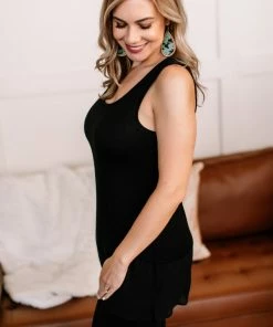No Ship Drop Ship Apparel I've Got Layers Chiffon Sleeveless Top In Black 11 No Ship Drop Ship Apparel I've Got Layers Chiffon Sleeveless Top In Black