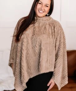 No Ship Drop Ship Are You Fur Real? Poncho Apparel