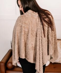 No Ship Drop Ship Are You Fur Real? Poncho Apparel