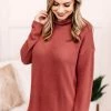 No Ship Drop Ship Apparel Raspberry Wine Fall Knit Sweater