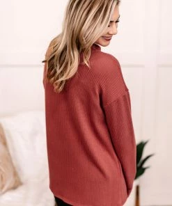No Ship Drop Ship Apparel Raspberry Wine Fall Knit Sweater