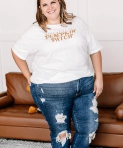 No Ship Drop Ship Apparel Meet Me At The Pumpkin Patch Boyfriend Top