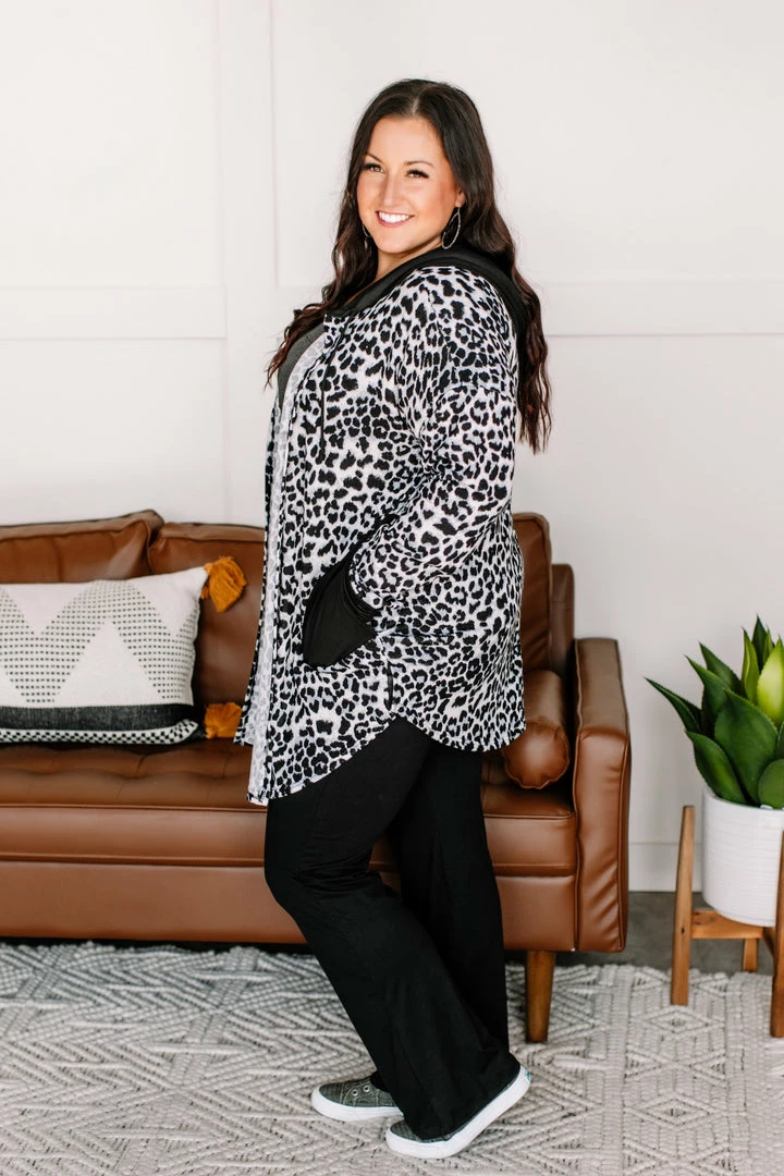 No Ship Drop Ship Apparel My Pride And Joy Leopard Hooded Cardigan 2 No Ship Drop Ship Apparel My Pride And Joy Leopard Hooded Cardigan