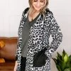 No Ship Drop Ship Apparel My Pride And Joy Leopard Hooded Cardigan
