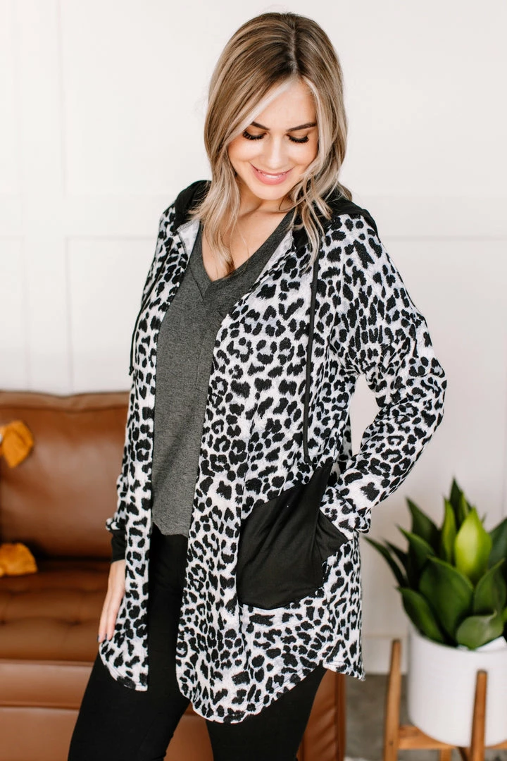 No Ship Drop Ship Apparel My Pride And Joy Leopard Hooded Cardigan 1 No Ship Drop Ship Apparel My Pride And Joy Leopard Hooded Cardigan