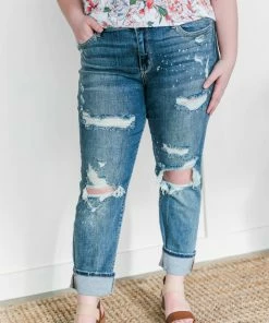 No Ship Drop Ship Apparel The Boy Is Mine Judy Blue Boyfriend Jeans