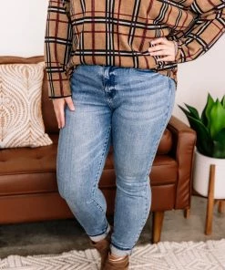 No Ship Drop Ship Apparel Oh, Just Relax, Relaxed Fit Judy Blue Jeans