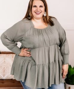 No Ship Drop Ship Join The Dots Tunic In Olive Green