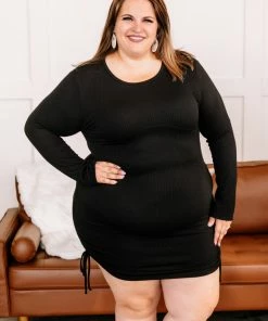 No Ship Drop Ship I Believe In Miracles Dress In Raven Apparel