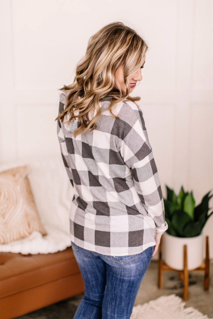 No Ship Drop Ship Weather The Storm Hooded Top In Charcoal + Ivory 8 No Ship Drop Ship Weather The Storm Hooded Top In Charcoal + Ivory