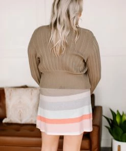 No Ship Drop Ship Turn Back Time Cardigan In Tavern Apparel